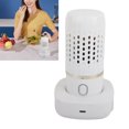 thumbnail image 1 of Fruit and Vegetable Washing Machine, IPX7 Waterproof Mini Ultrasonic Cleaner USB Rechargeable Capsule Shape 4000mAh Battery Fruit and Vegetable Cleaner for Veggies, Rice, Meat, 1 of 7