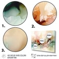 thumbnail image 3 of DESIGN ART Designart "Delicate Floral Impressions I" Floral Wall Art Prints 40 in. wide x 30 in. high, 3 of 5