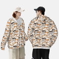 thumbnail image 3 of KLL Shiba Inu Dog Print Men's Women’s UPF 50+ Sun Protection Outdoor Hoodie Jacket Long Sleeve Fishing Hiking Performance Shirt-XX-Large, 3 of 6