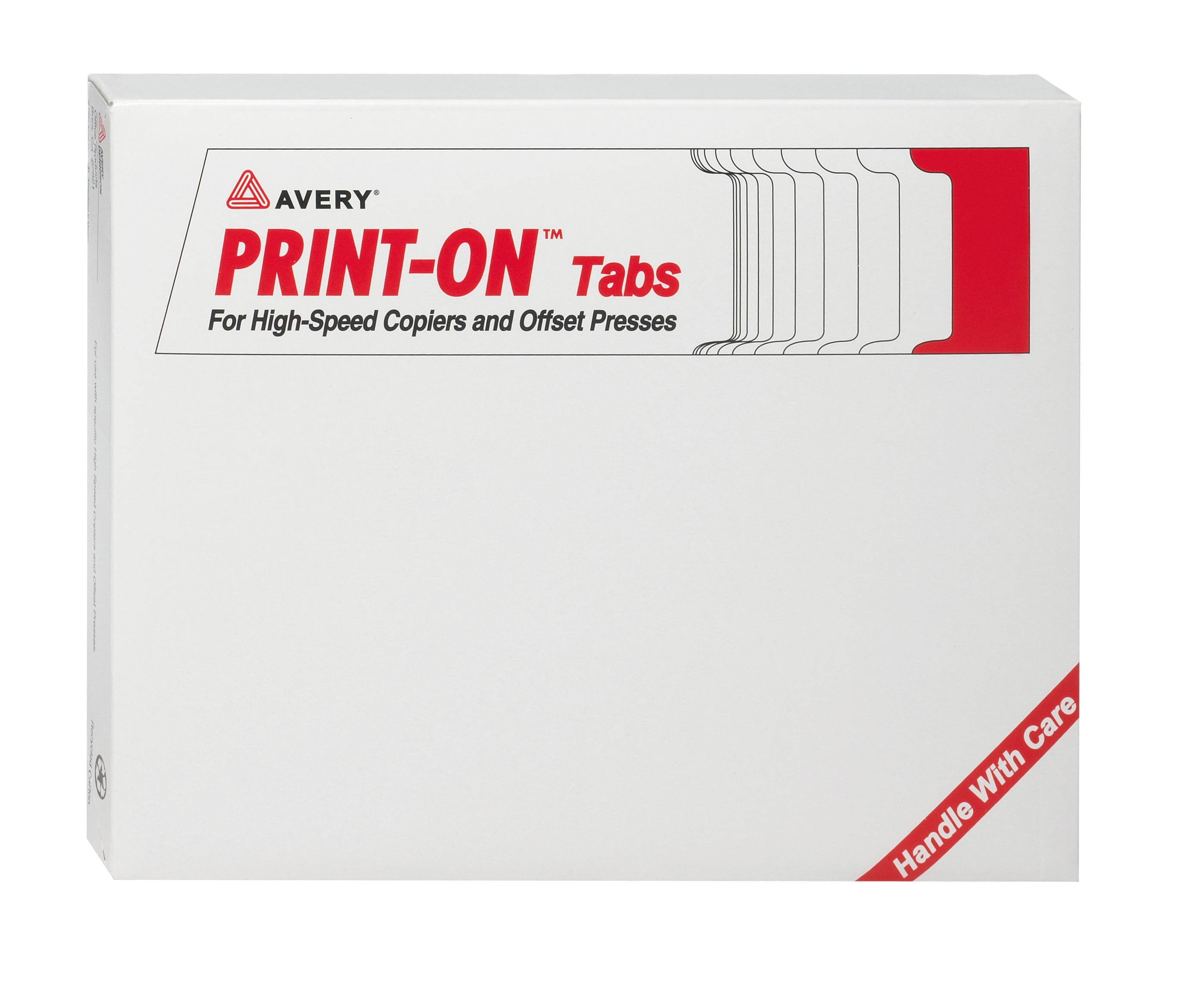 Avery Double Reverse Collated Tab Dividers, White, 5-Tab, 30 Sets (20406)