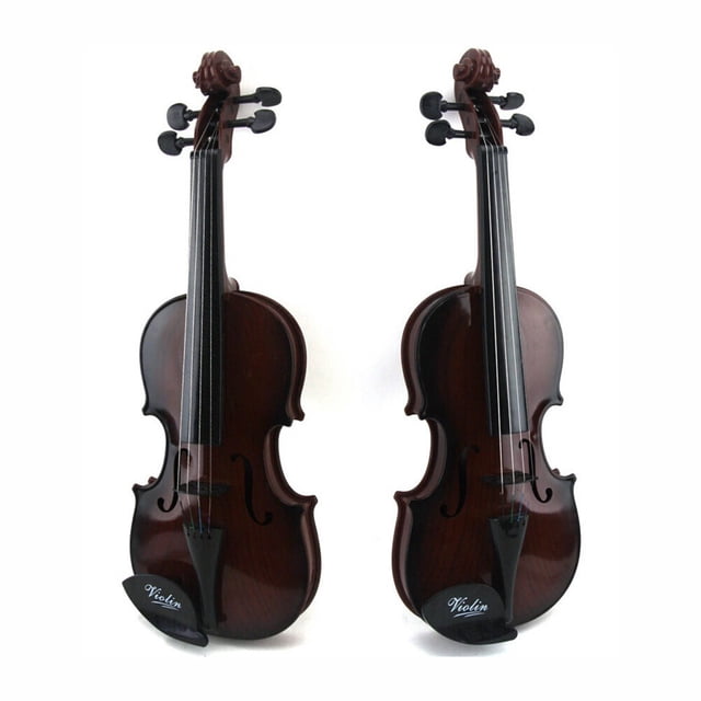 RUNROTOO Simulation Instrument de Musique Violon Jouet Lignes Lisses et Uniformes Plastique Couleur Rétro 1 Ensemble