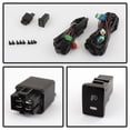 thumbnail image 5 of AKKON - For 2012 2013 2014 2015 Scion iQ Black Bracket Clear Lens Bumper Driving Fog Light W/ Switch + Bulb, 5 of 7