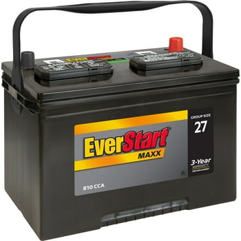 EverStart Maxx Lead  Automotive Battery, Group Size 27 12 Volt, 810 CCA