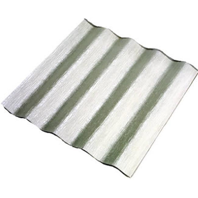 C25TF.124RDC09 26 in. x 8 ft. Corrugated Fiberglass Panel White
