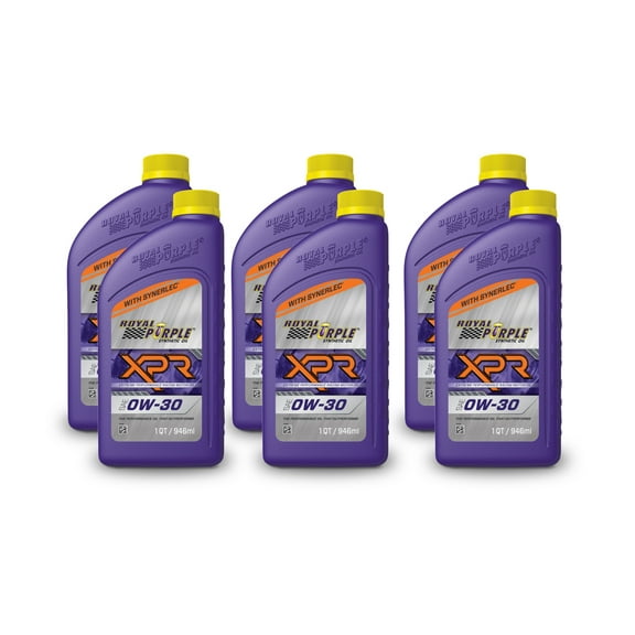 Royal Purple XPR 0W30 Syn Oil - Six Quart Case 06010