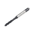 thumbnail image 1 of Unique Bargains M4 x 0.7 Spiral Flute Thread Tap, Metric Machine Threading Tap HSS Nitriding Coated, Round Shank with Square End, 1 of 7