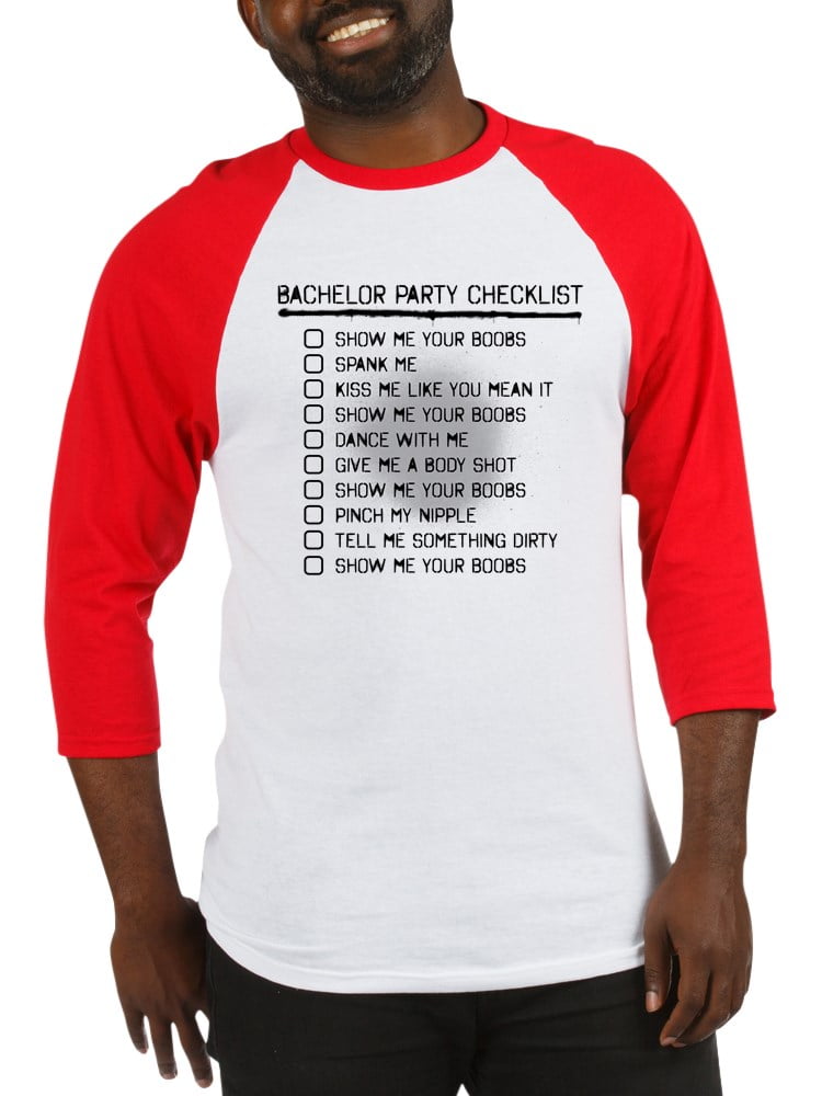 Bachelor Party Checklist T Shirt bachelor-party-checklist-t-shirt