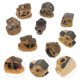 thumbnail image 3 of 8Pcs Miniature Resin House Resin Tiny House Ornament Landscape Mini House Garden Decor, 3 of 3