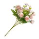 thumbnail image 4 of Flor de rosa artificial Decoración floral Flor de simulación Fiesta de boda Rosa falsa Decoración del hogar, 10 cabezas Inevent HA7988-00B, 4 of 6