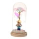 thumbnail image 3 of Rosa en cúpula de cristal, flores preservadas, luces LED, regalo, decoración romántica, rosas eternas en cubierta de cristal para el día de la madre Padre Luz Cálida, 3 of 9