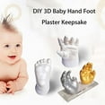 thumbnail image 3 of QHUDLV Hand & Foot Print Casting Kit – 3D Mold Keepsake, 3 of 3
