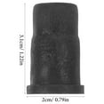 thumbnail image 2 of SKISUNO 20Ud Funda De Caucho Para Negro Para Protección Con Inserto ABS Resistente Desgaste, 2 of 8