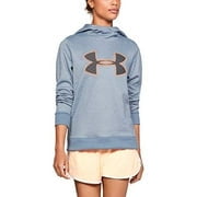 Under Armour Women's Synthetic Fleece Pullover, Washed Blue (421)/Utility Blue, Small