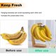 thumbnail image 3 of Percha de árbol de plátano con gancho soporte de uva, soporte de plátano, utensilios de madera de bambú, estante de almacenamiento de frutas compatible con la cocina o la barra de hogar Afortunado Sencillez, 3 of 5