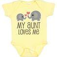 thumbnail image 3 of Inktastic My Aunt Loves Me Boys or Girls Baby Bodysuit, 3 of 5
