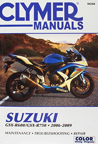 Suzuki GSX-R600/750 Motorcycle (2006-2009) Service Repair Manual ^