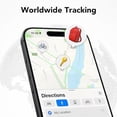thumbnail image 5 of Tracker Tags-4 Pack, Bluetooth Tracker Works with Apple Find My APP (iOS Only), Keys Finder and Item Locator for Luggage, Backpack, Suitcases, Replaceable Battery, IP67 Waterproof Tracking Tag, 5 of 6