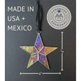 thumbnail image 2 of Handmade Iridescent Stained Glass Star With Heartfelt Congratulation Message - Graduation Gift/New Chapter Gift for New Beginnings, 2 of 6