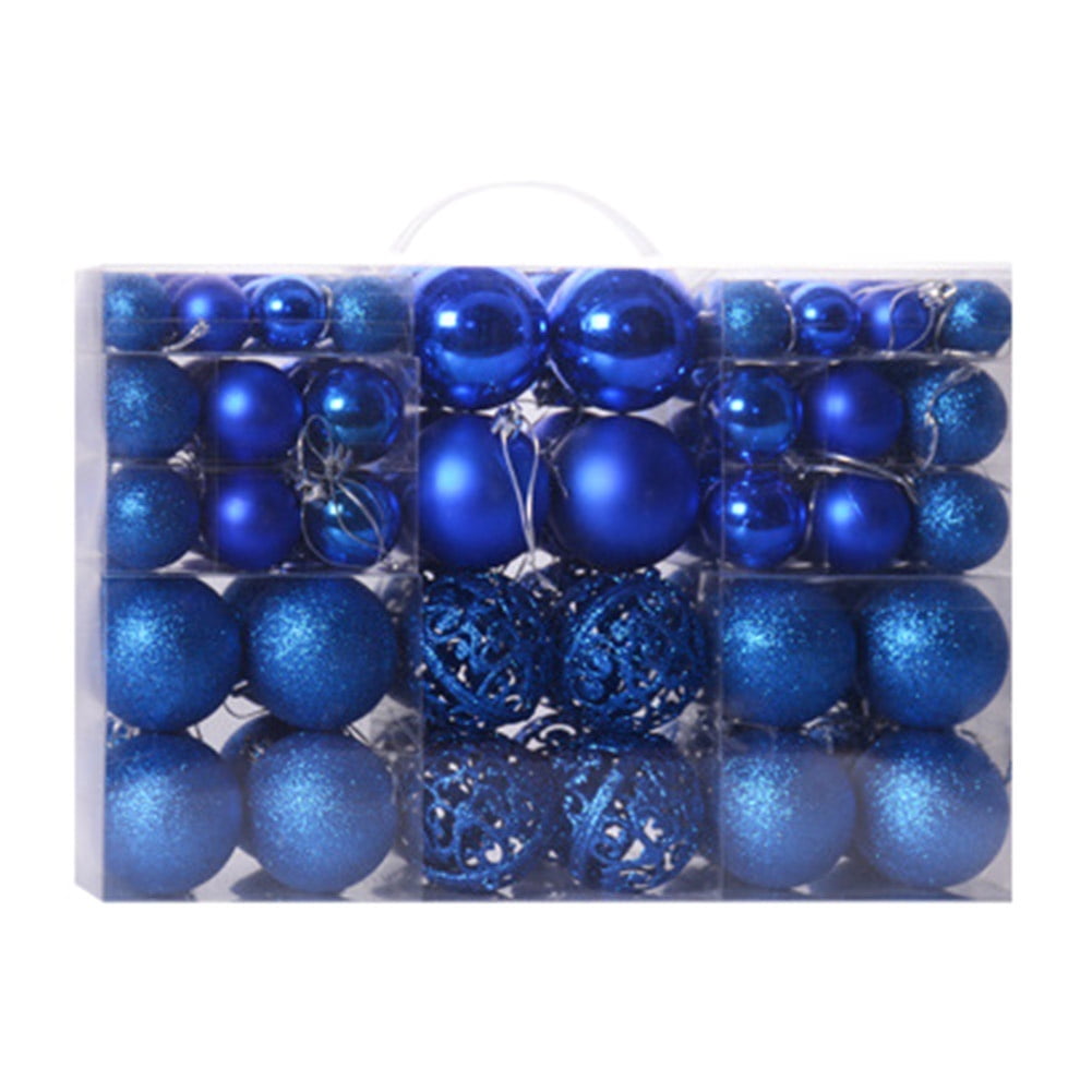 Lot Boules De Noël Incassables En Mousse 8 Cm - Déco Sapin, Maison, Fêtes - Multicolores - Sécurité Enfants/Animaux