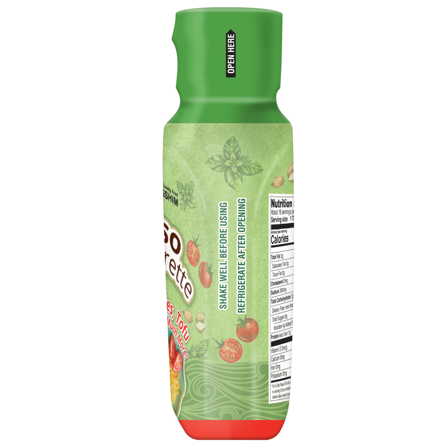 Nongshim Miso Vinaigrette Sauce, 10.6 Ounces, Liquids