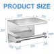 thumbnail image 3 of Wall-mounted toilet paper holder, toilet paper roll holder, toilet paper holder, paper hook, toilet paper holder (silver), 3 of 5