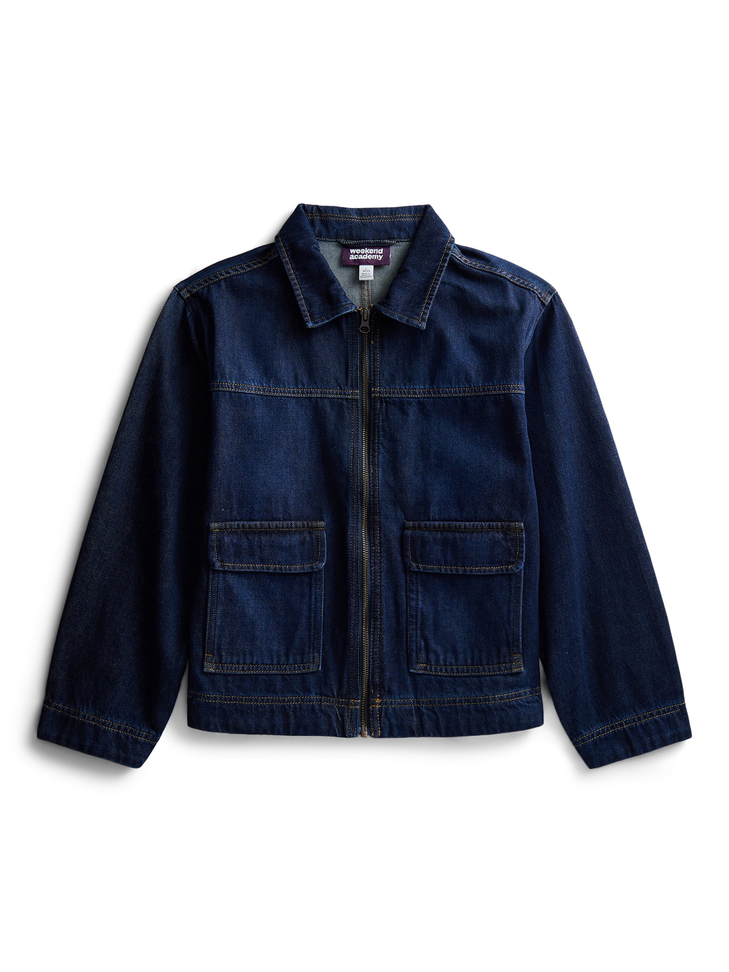 Weekend Academy Girls Dad Jacket, Sizes 4-18