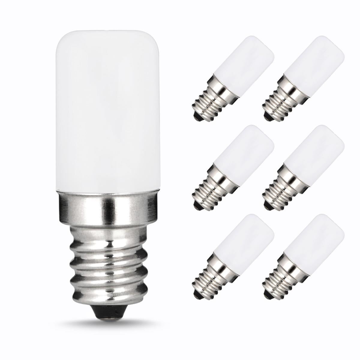 LED Night Light Bulbs, E12 Candelabra Base, 1.5W(15W Equivalent), 300K Warm White, for Bedroom