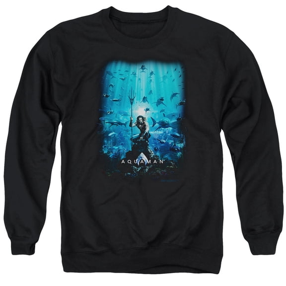 Aquaman Movie - Poster - Crewneck Sweatshirt - XX-Large