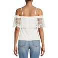 thumbnail image 5 of No Boundaries Juniors’ Off the Shoulder Top, 5 of 5