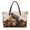 Raven Skull Rose, variant on ZUXONGSY Highland Cow Butterfly Print Fashion Top Handle Purse, Casual Shoulder Bag for Women, Perfect for Shopping and Daily Adventures