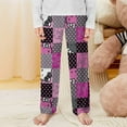 thumbnail image 2 of Hello Kitty Pajamas Pants Soft Elastic Waist PJ Bottoms Comfy Lounge Long Pants, 2 of 7