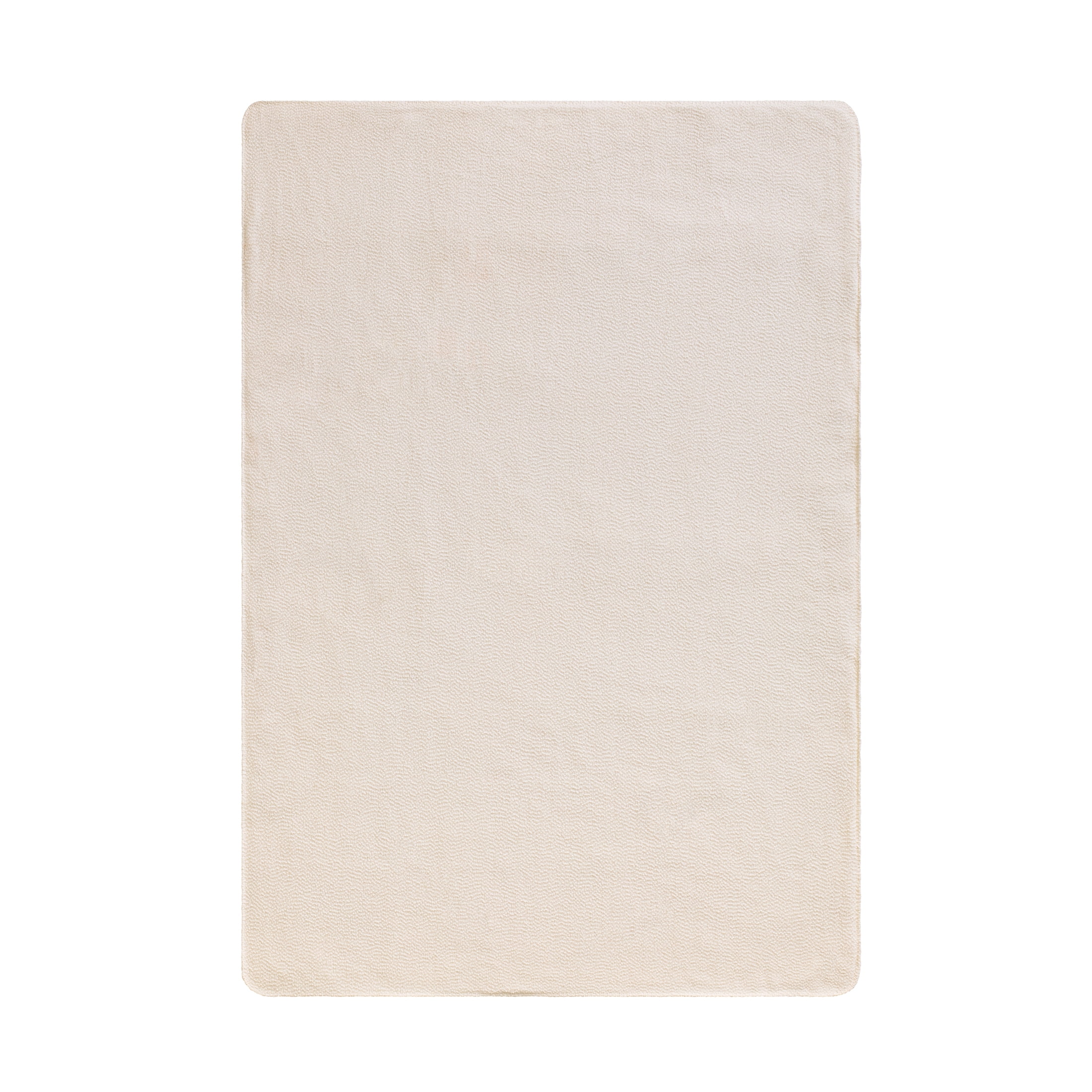 Better Homes & Gardens Vanilla Dream Boucle Reverse to Faux Fur Oversized Throw Blanket, 50 in x 72 in