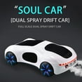 thumbnail image 4 of Graflsoa 2.4GHz Gesture-Controlled RC Drift Car with Dual Spray Stunts, LED Lights, Music, and One-Key Display (Black, Single Battery), 4 of 7