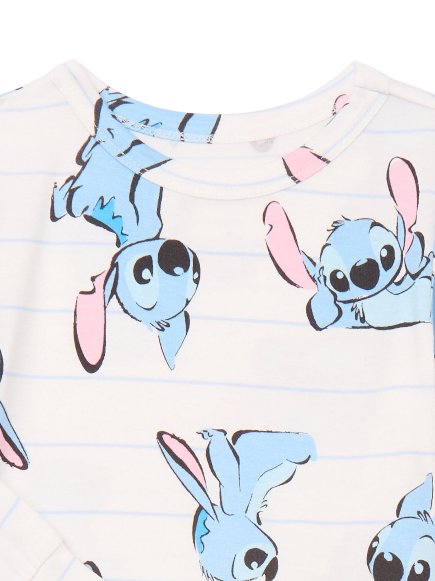 Stitch Girls Top and Pants Pajama Set, 2-Piece, Sizes 4-10