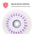 thumbnail image 3 of Weiweiguan 4Pcs Inline Skating Wheels Luminous Roller Skates Wheels Professional Inline Skates Wheels, 3 of 6
