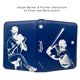 thumbnail image 5 of Álbum para cartas de béisbol Rucher, 50 fundas, capacidad para 900 cartas, azul, 5 of 7