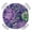 DarkViolet, variant on Japanese Carp Fish Round Tablecloth for 36-44 Inch Tables,Fitted Table Cover with Elastic Edge,Oriental Art Rustic Leaves Vines Koi Fish Waterproof Outdoor Table Cloth Protector for Patio Dinner