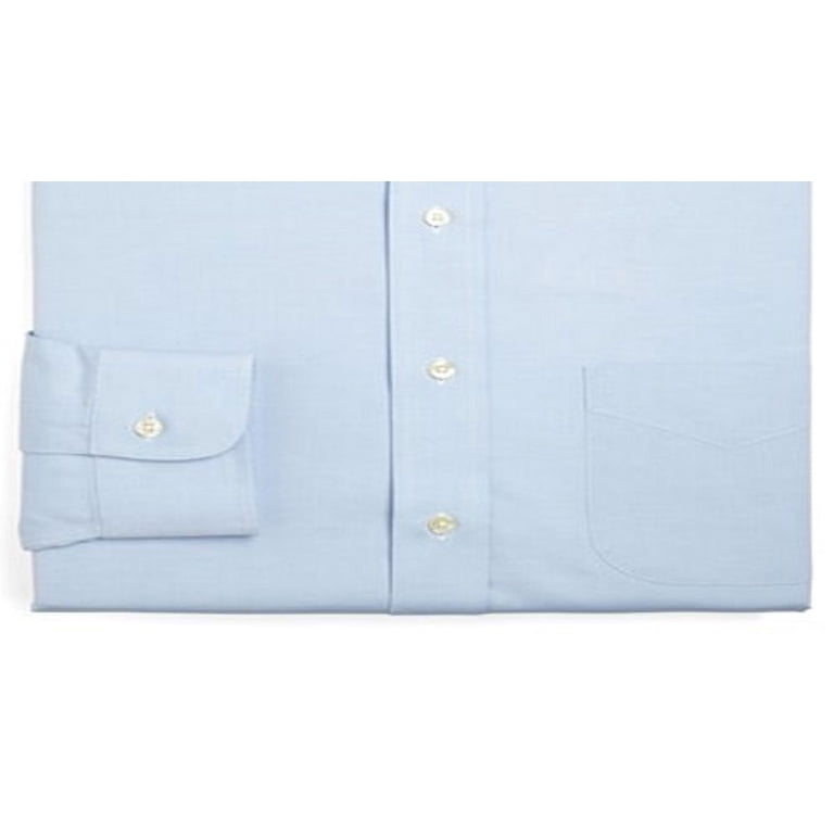 Brooks Brothers Men's Madison Classic Fit Solid Dress Shirt Blue Size 20X37 - Walmart.com Brooks Brothers Men's Madison Classic Fit Solid Dress Shirt Blue Size 20X37 - Walmart.com