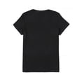 thumbnail image 3 of T-Shirt Col Rond Imprimé Cœur Squelette Anti-Valentin, 100 % Polyester, Longueur Régulière, Motif Alphabet, pour Femmes, Manches Courtes Toutes Saisons, Fête des Pères, Fête des Mères, 3 of 6