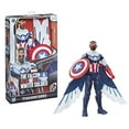 thumbnail image 3 of Marvel: The Falcon and the Winter Soldier Captain America Kids Toy Action Figure for Boys and Girls (7”), 3 of 3