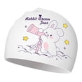 thumbnail image 1 of Children's Silicone Swimming Caps - Cute Cartoon Design for Pool and Beach Activities Adjustable Fit for Various Ages, 1 of 3