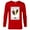 New Red, variant on Marvel Studios Deadpool & Wolverine Friends Heart Poster- Long Sleeve T-Shirt for Men - Customized-Athletic Heather