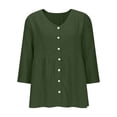 thumbnail image 4 of Sexy Summer Crop Tops for Women Black Blouses for Women Fashion 2025 Grey Shirts for Women Dressy Casual, 4 of 6