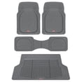 thumbnail image 1 of Alfombrillas de goma Motor Trend FlexTough Contour Liners, grises, 1 of 7