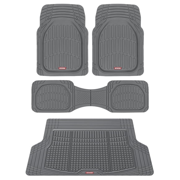 Alfombrillas de goma Motor Trend FlexTough Contour Liners, grises
