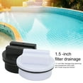 thumbnail image 2 of huanledash Pool Drain Plug Convenient Easy Installation Plastic Swimming Pool Plug Stopper Pool Accessories, 2 of 8