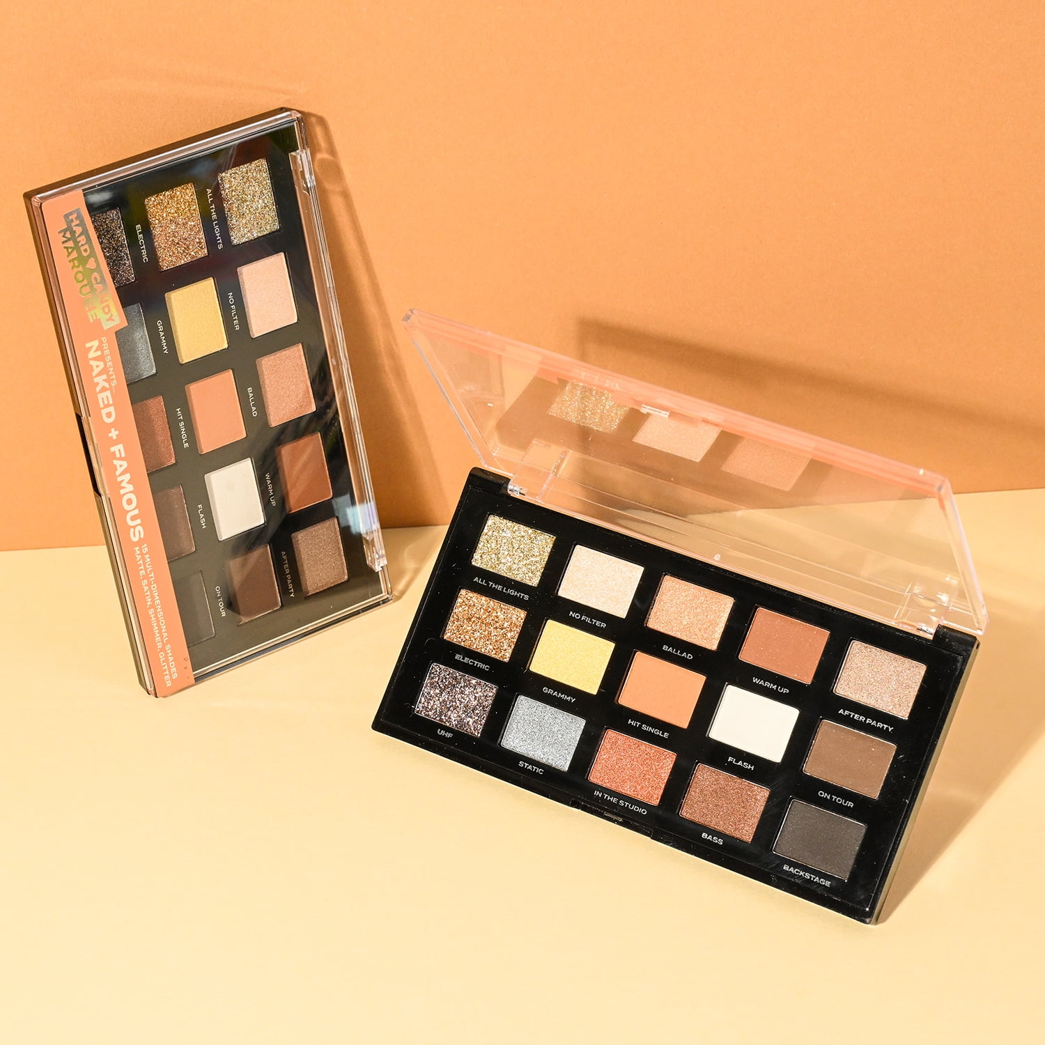 Hard Candy, Palette d'ombre de marquise, 15 nuances multidimensionnelles, nues et célèbres, .28 oz 20.4g