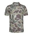 thumbnail image 2 of Camouflage Summer Polo Shirt for Men Short Sleeve Outdoors Fishing Hunting, 2 of 5