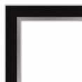 thumbnail image 5 of Amanti Art Eva Black Silver Narrow Framed Wall Mirror - 19.12 x 23.12 in, 5 of 5