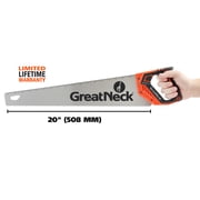 GreatNeck Aggressive Tooth Handsaw with Composite Handle, 11 TPI, 20 inch